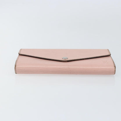 Louis Vuitton Sarah Wallet NM Epi Leather, PINK, LEATHER, Wallets