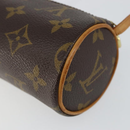 Louis Vuitton Papillon Pochette Monogram Canvas, BROWN, CANVAS, Handbag