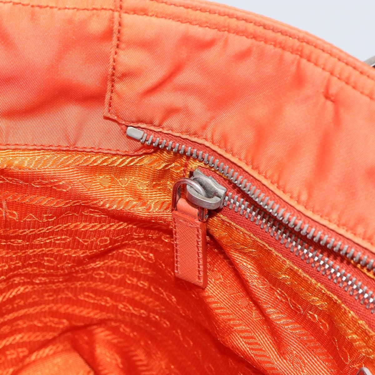 Prada Vintage Tote Tessuto, ORANGE, NYLON, Tote bag