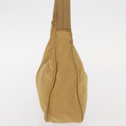 Prada Hobo Tessuto, YELLOW, NYLON, Handbag