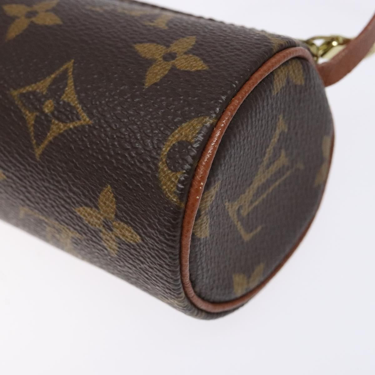 Louis Vuitton Papillon Pochette Monogram Canvas, BROWN, CANVAS, Handbag