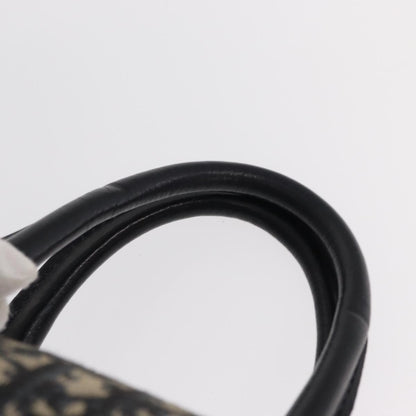 Christian Dior Vintage Trotter Boston Bag Canvas, NAVY, CANVAS, Travel bag