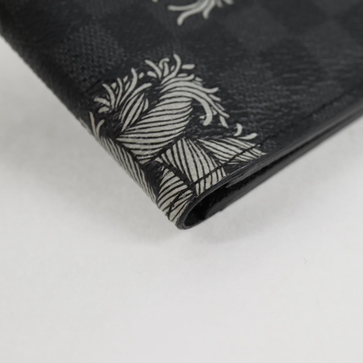 Louis Vuitton Pocket Organizer Limited Edition Nemeth Damier Graphite, BLACK, CANVAS, Clutche & pouche