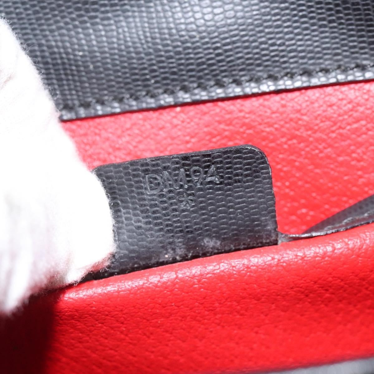 Celine Vintage Circle Logo Crossbody Bag Leather, BLACK, LEATHER, Shoulder bag