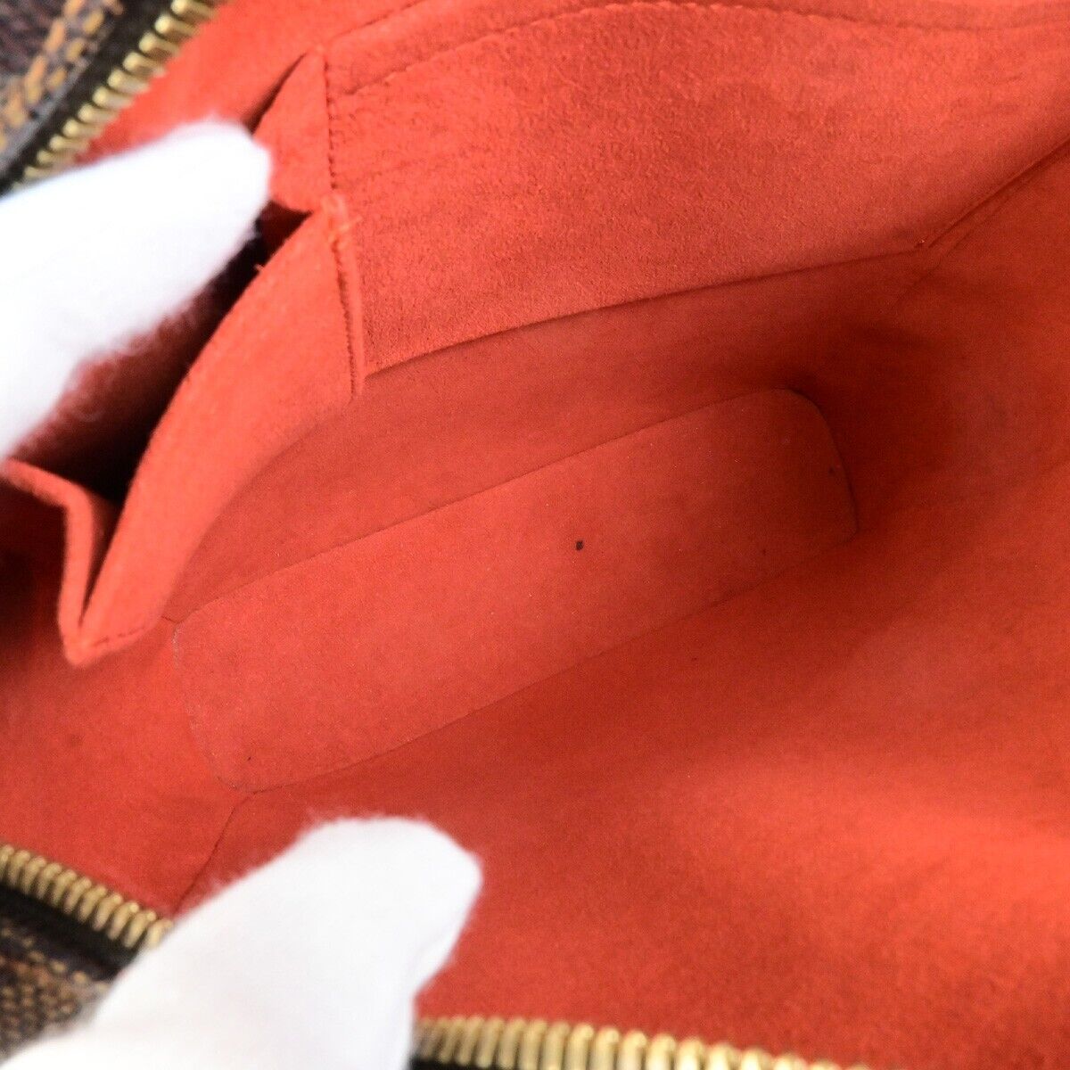 Louis Vuitton Ipanema Handbag Damier, BROWN, CANVAS, Shoulder bag