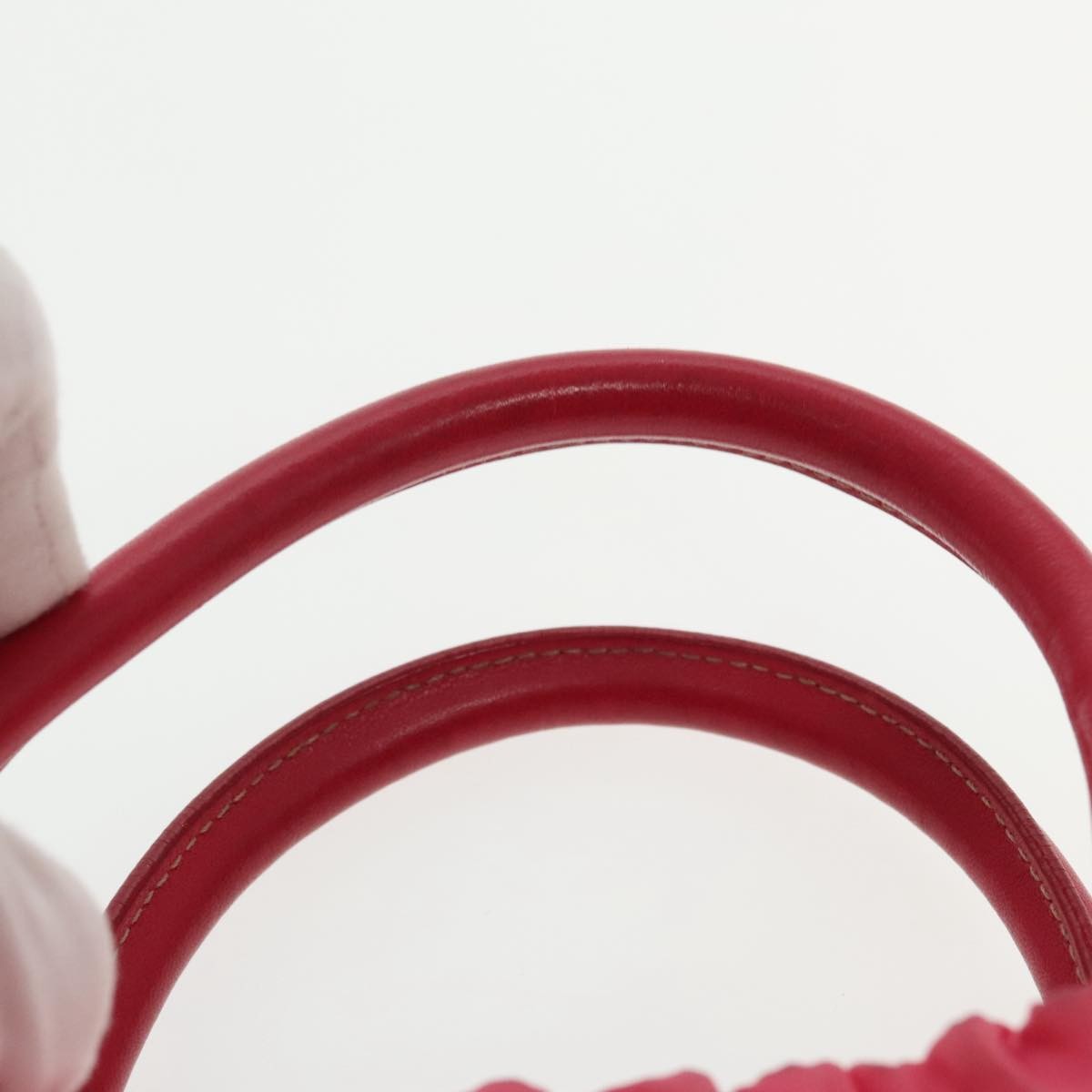 Prada Bow Convertible Tote Tessuto, PINK, NYLON, Tote bag