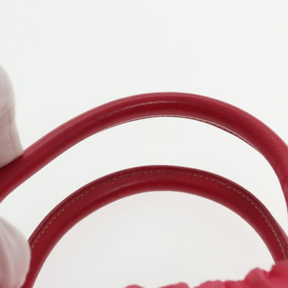 Prada Bow Convertible Tote Tessuto, PINK, NYLON, Tote bag