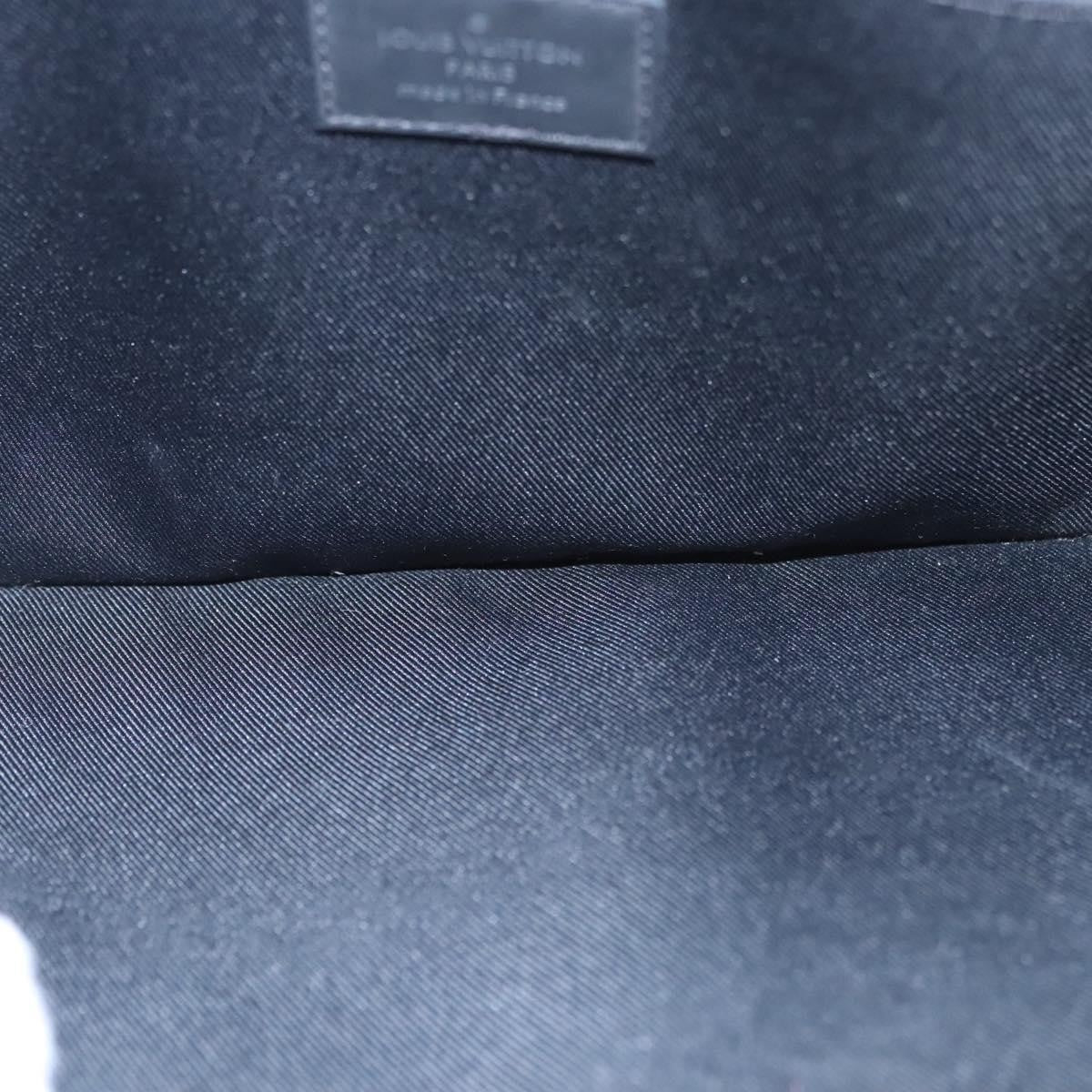 Louis Vuitton Pochette Jour Limited Edition Camouflage Printed Coated Canvas, BLUE, LEATHER, Clutche & pouche