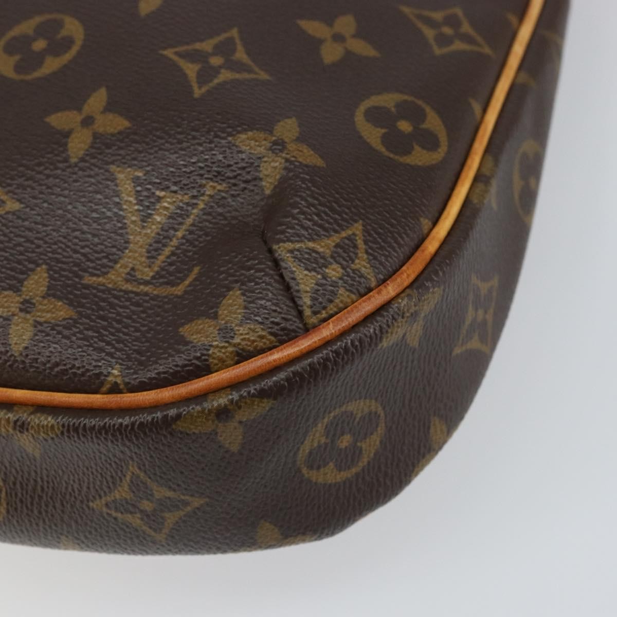Louis Vuitton Odeon Handbag Monogram Canvas, BROWN, CANVAS, Shoulder bag