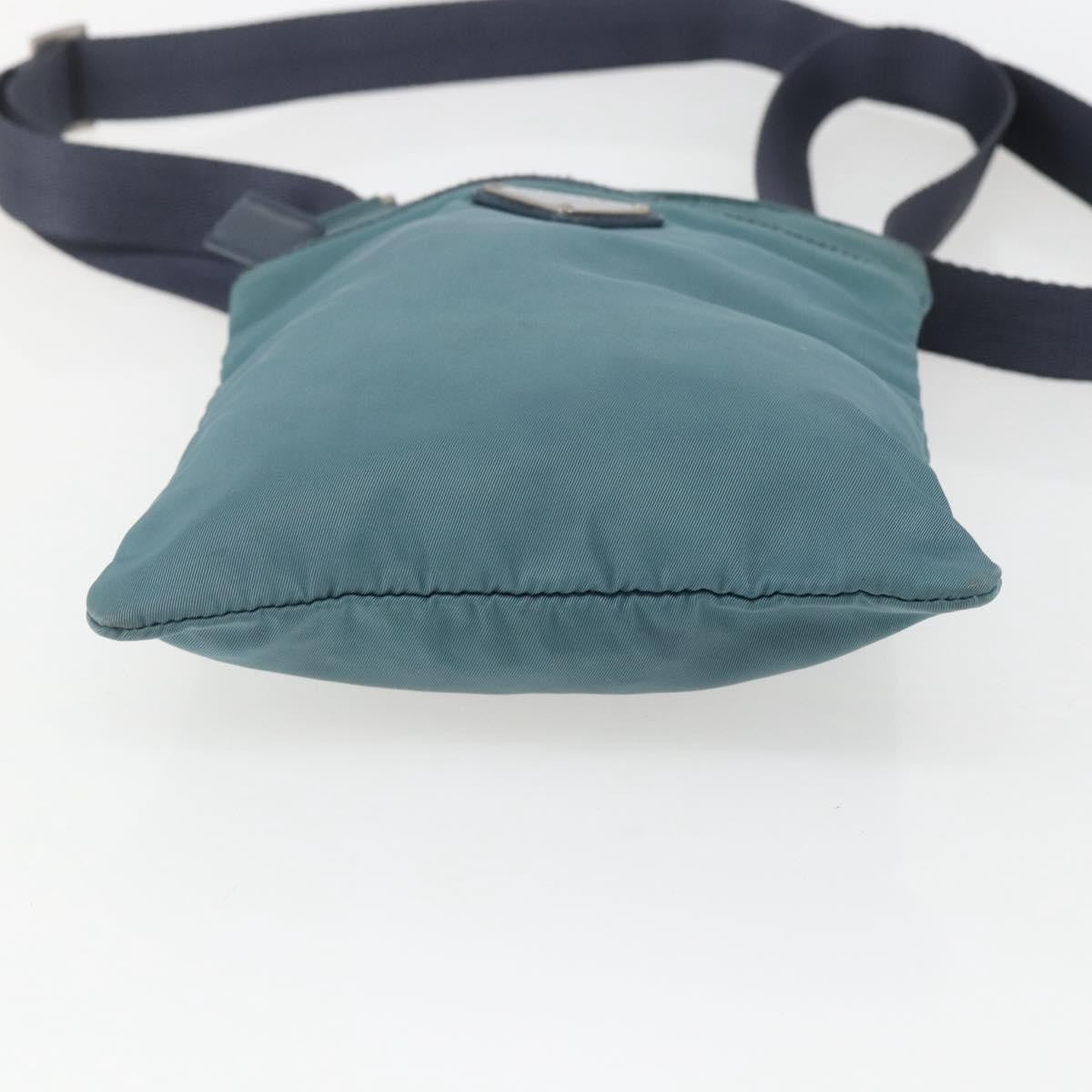 Prada Vintage Shoulder Bag Tessuto, BLUE, NYLON, Shoulder bag