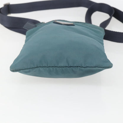 Prada Vintage Shoulder Bag Tessuto, BLUE, NYLON, Shoulder bag