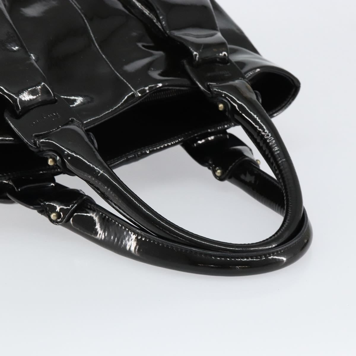 Salvatore Ferragamo Vintage Tote bag Patent Leather, BLACK, PATENT_LEATHER, Tote bag