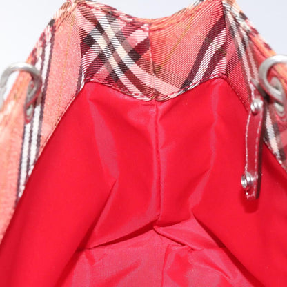 Burberry Nova Check Handbag Nova Check Canvas, RED, NYLON, Handbag