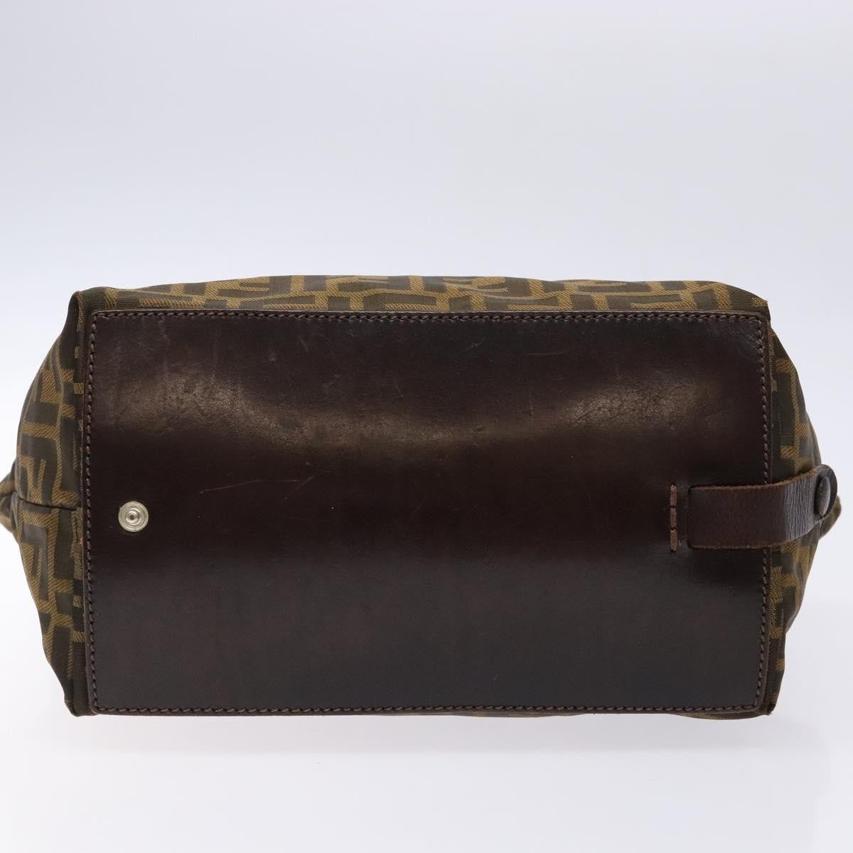 Fendi Vintage Zucca Zucca canvas, BROWN, CANVAS, Handbag