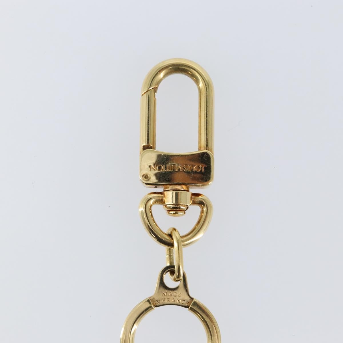 Louis Vuitton Bolt Pochette Extender Keychain Metal, GOLD, METAL, Charms and Keychains