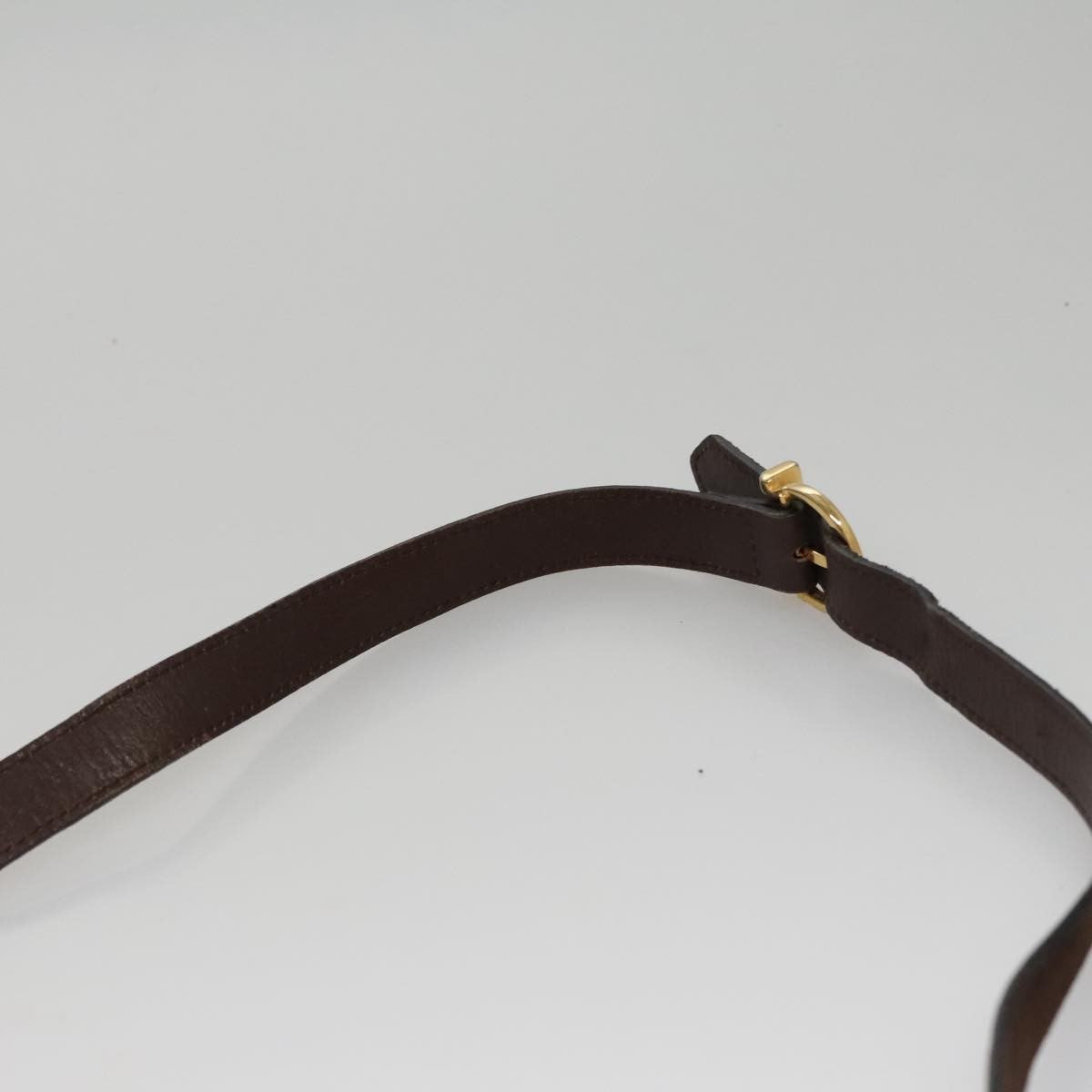Salvatore Ferragamo Gancini Shoulder Bag Suede, Brown, Suede, Shoulder Bag