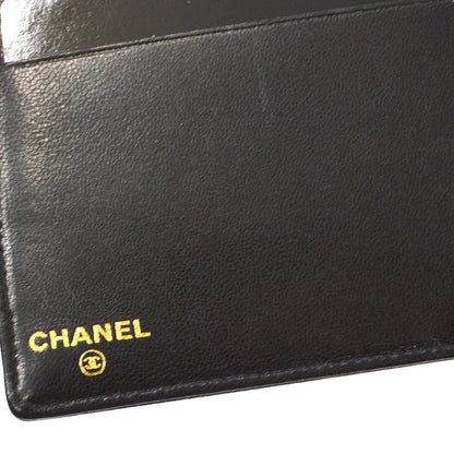 Chanel Timeless CC French Wallet Caviar, BLACK, LEATHER, Wallets