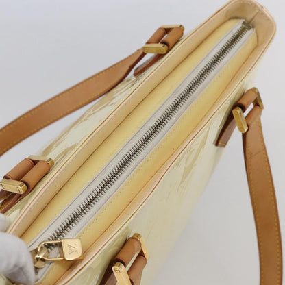 Louis Vuitton Houston Handbag Monogram Vernis, BEIGE, PATENT_LEATHER, Handbag