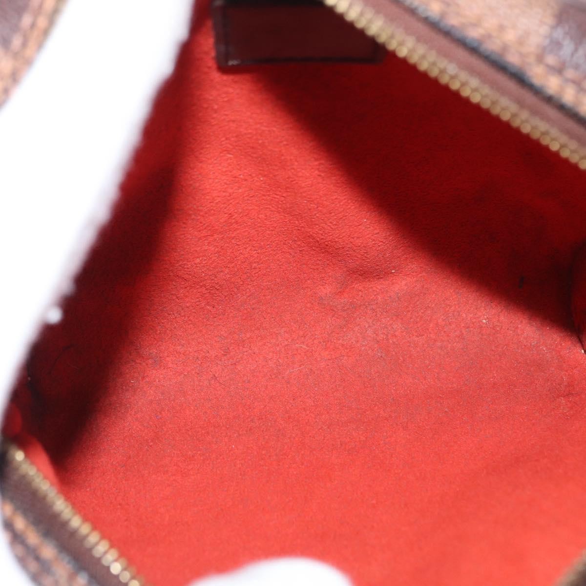 Louis Vuitton Ipanema Pochette Damier, BROWN, CANVAS, Clutche & pouche