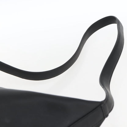 Loewe Vintage Shoulder Bag Leather, BLACK, LEATHER, Shoulder bag