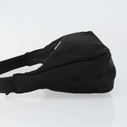Prada Hobo Tessuto, BLACK, NYLON, Handbag