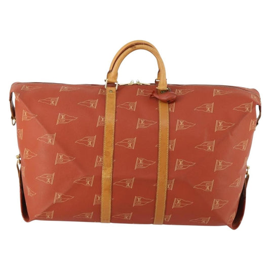 Louis Vuitton Cup Garment Cover Coated Canvas, Red, PVC, Travel Bag