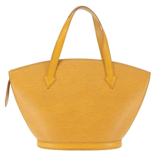 Louis Vuitton Saint Jacques Handbag Epi Leather, YELLOW, LEATHER, Handbag