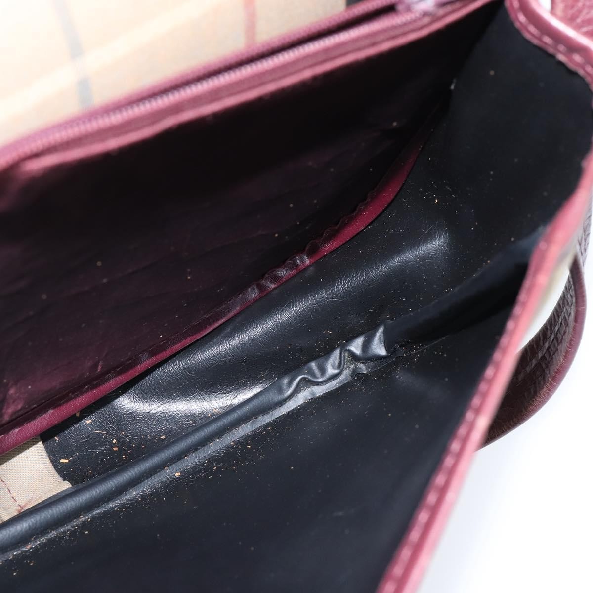 Burberry Nova check Shoulder bag Canvas, BEIGE, CANVAS, Shoulder bag