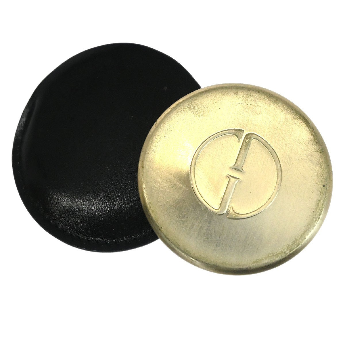 Gucci Vintage Bamboo Top Handle Bag Leather, BLACK, LEATHER, Handbag