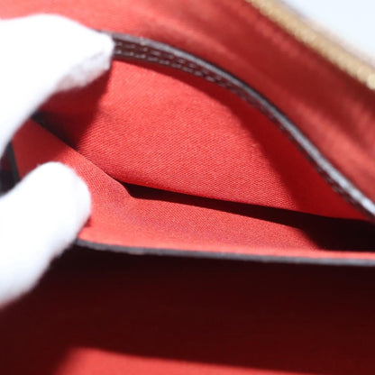 Louis Vuitton Alma Handbag Damier, BROWN, CANVAS, Handbag