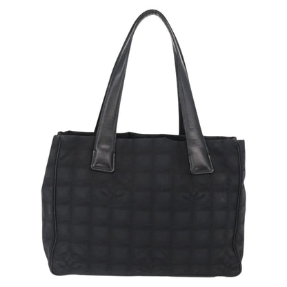 Chanel Travel Line Tote Nylon, BLACK, NYLON, Tote bag