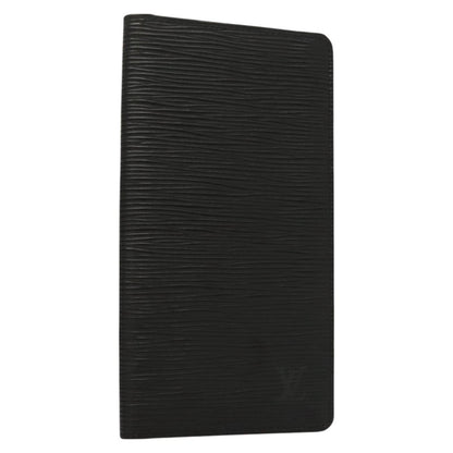 Louis Vuitton Porte Cartes Wallet Epi Leather, BLACK, LEATHER, Wallets
