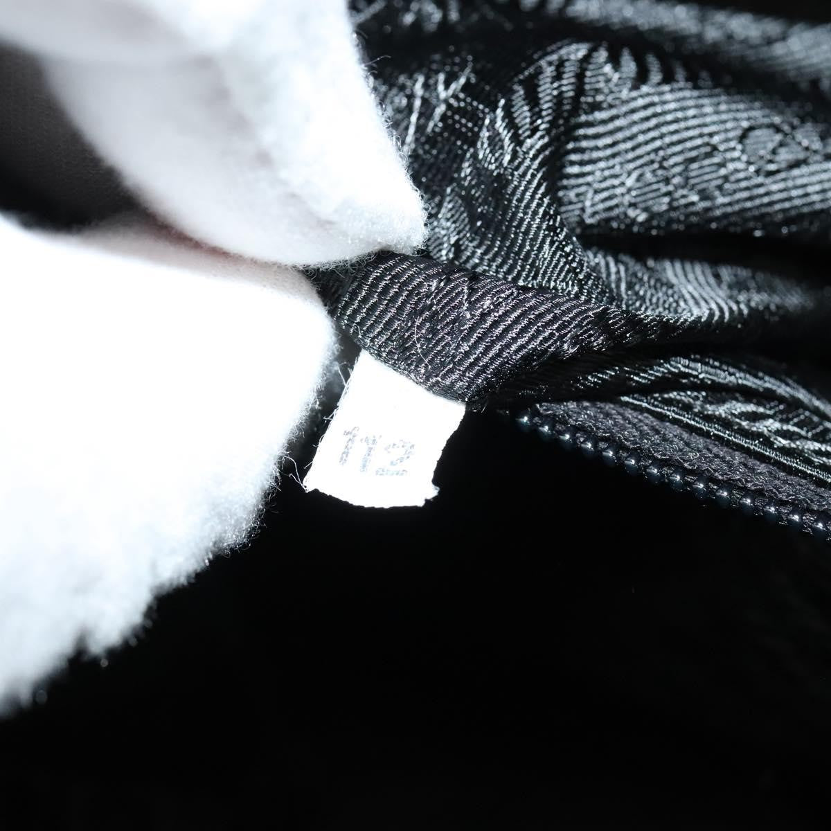 Prada Vintage Handbag Tessuto, BLACK, VELVET, Handbag