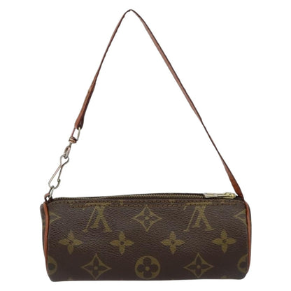 Louis Vuitton Papillon Pochette Monogram Canvas, BROWN, CANVAS, Clutche & pouche