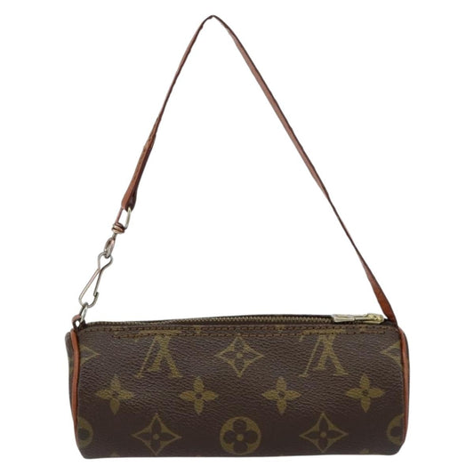 Louis Vuitton Papillon Pochette Monogram Canvas, BROWN, CANVAS, Clutche & pouche