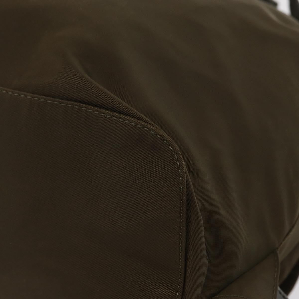 Prada Sac à dos Re-nylon nylon, KHAKI, NYLON, Backpack