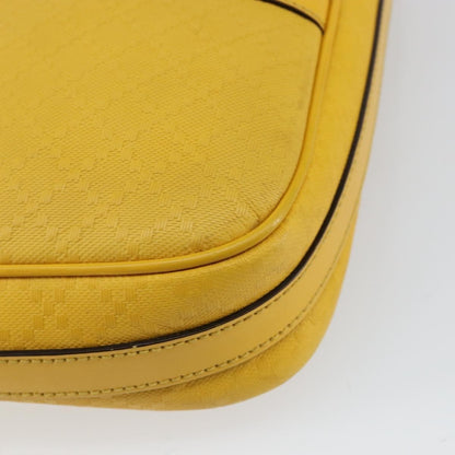 Gucci Diamante bright briefcase Leather, YELLOW, LEATHER, Briefcase