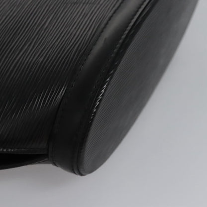 Louis Vuitton Saint Jacques Handbag Epi Leather, BLACK, LEATHER, Handbag