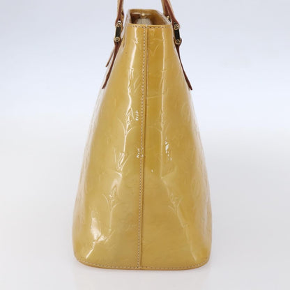 Louis Vuitton Houston Handbag Monogram Vernis, BEIGE, PATENT_LEATHER, Handbag