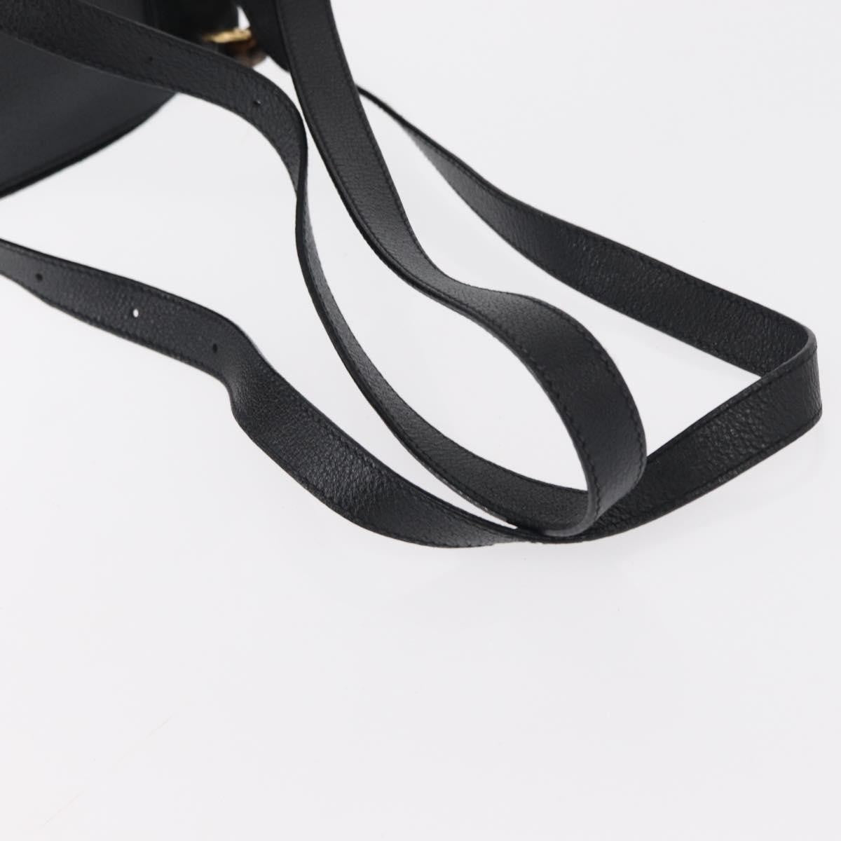 Gucci Vintage Bamboo Backpack Suede, BLACK, SUEDE, Backpack