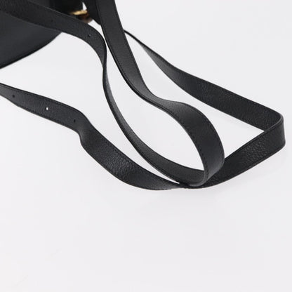 Gucci Vintage Bamboo Backpack Suede, BLACK, SUEDE, Backpack