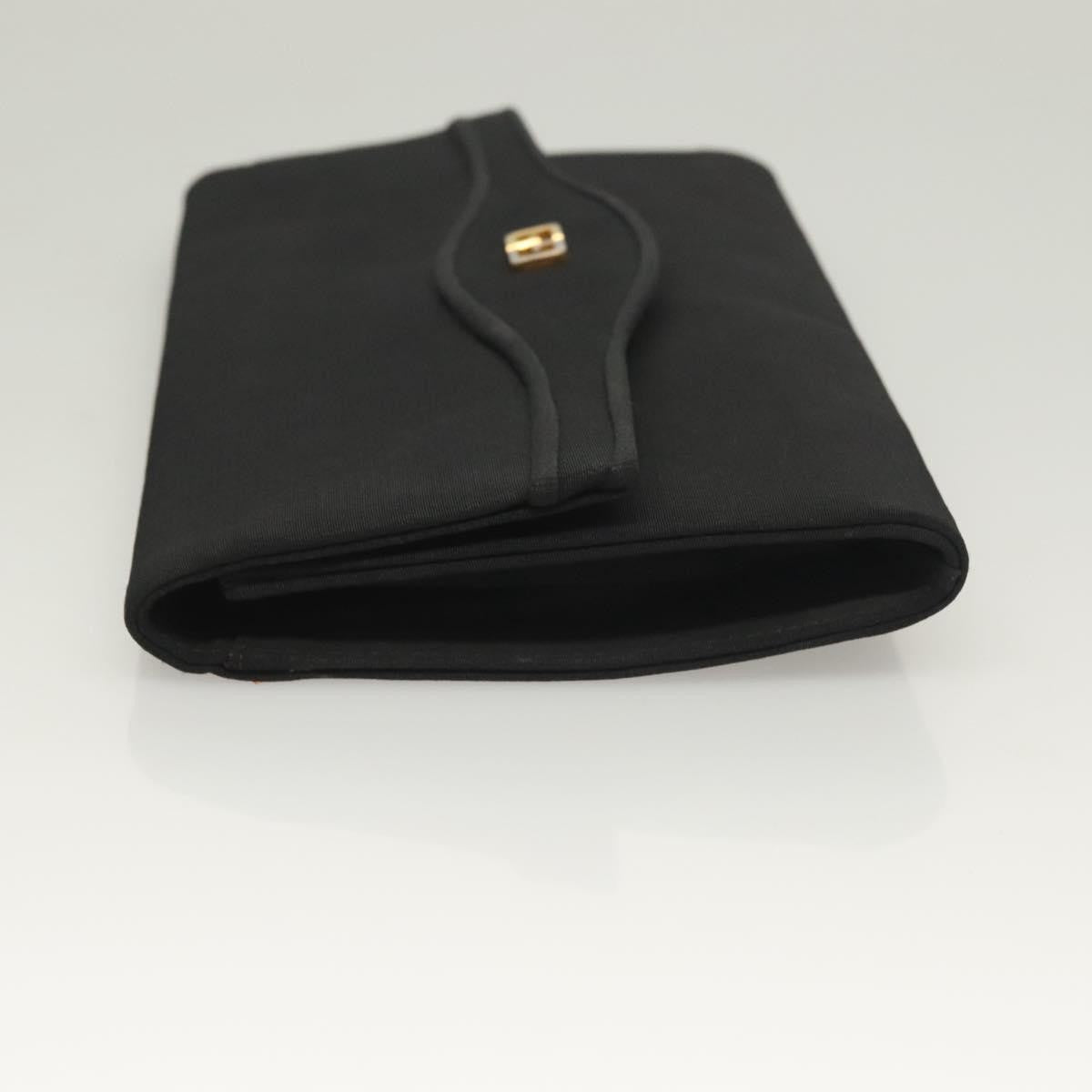 Gucci Pochette Nylon, BLACK, NYLON, Clutche & pouche