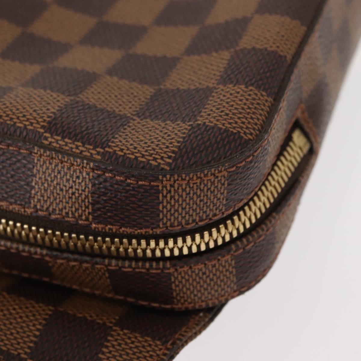 Louis Vuitton Geronimos Waist Bag Damier, BROWN, CANVAS, Shoulder bag