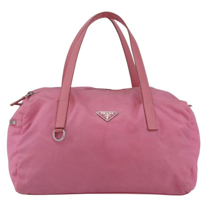 Prada Vintage Handbag Tessuto, PINK, NYLON, Handbag