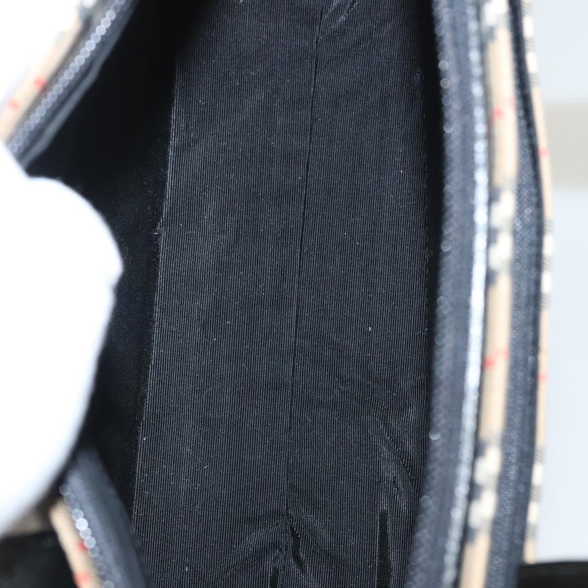 Burberry Nova Check Handbag Nova Check Canvas and leather, BEIGE, CANVAS, Handbag