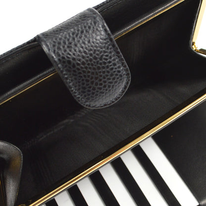 Chanel Timeless CC French Wallet Caviar, BLACK, LEATHER, Wallets
