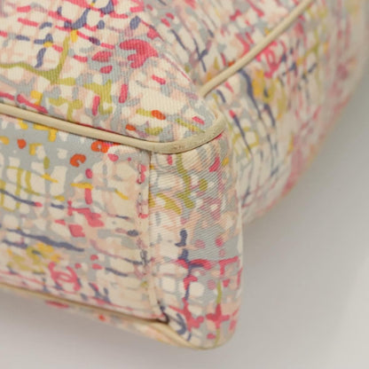 Chanel Vintage CC clover tote Canvas, PINK, CANVAS, Tote bag