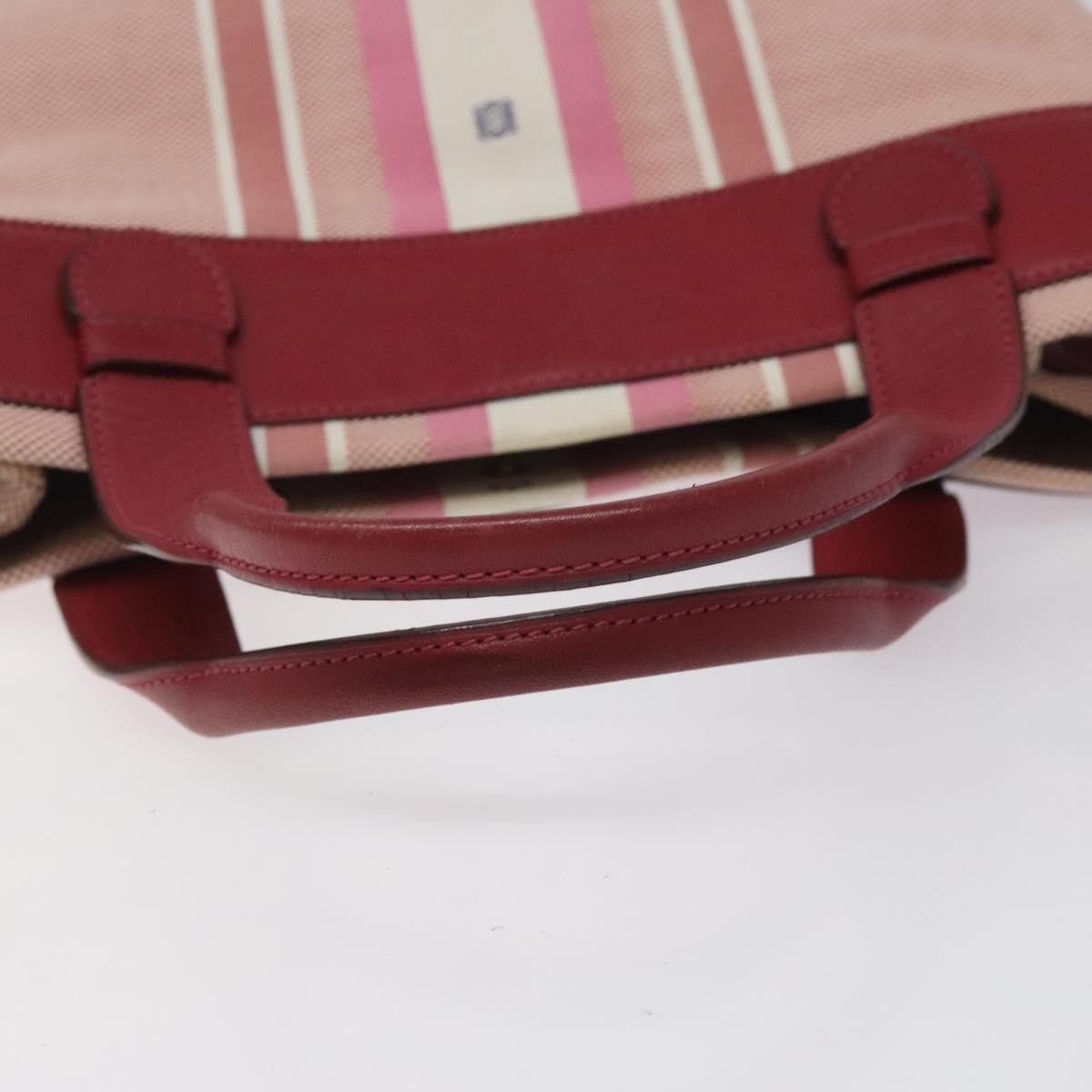 Loewe Anagram handbag Canvas, PINK, CANVAS, Handbag
