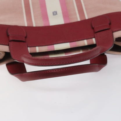 Loewe Anagram handbag Canvas, PINK, CANVAS, Handbag