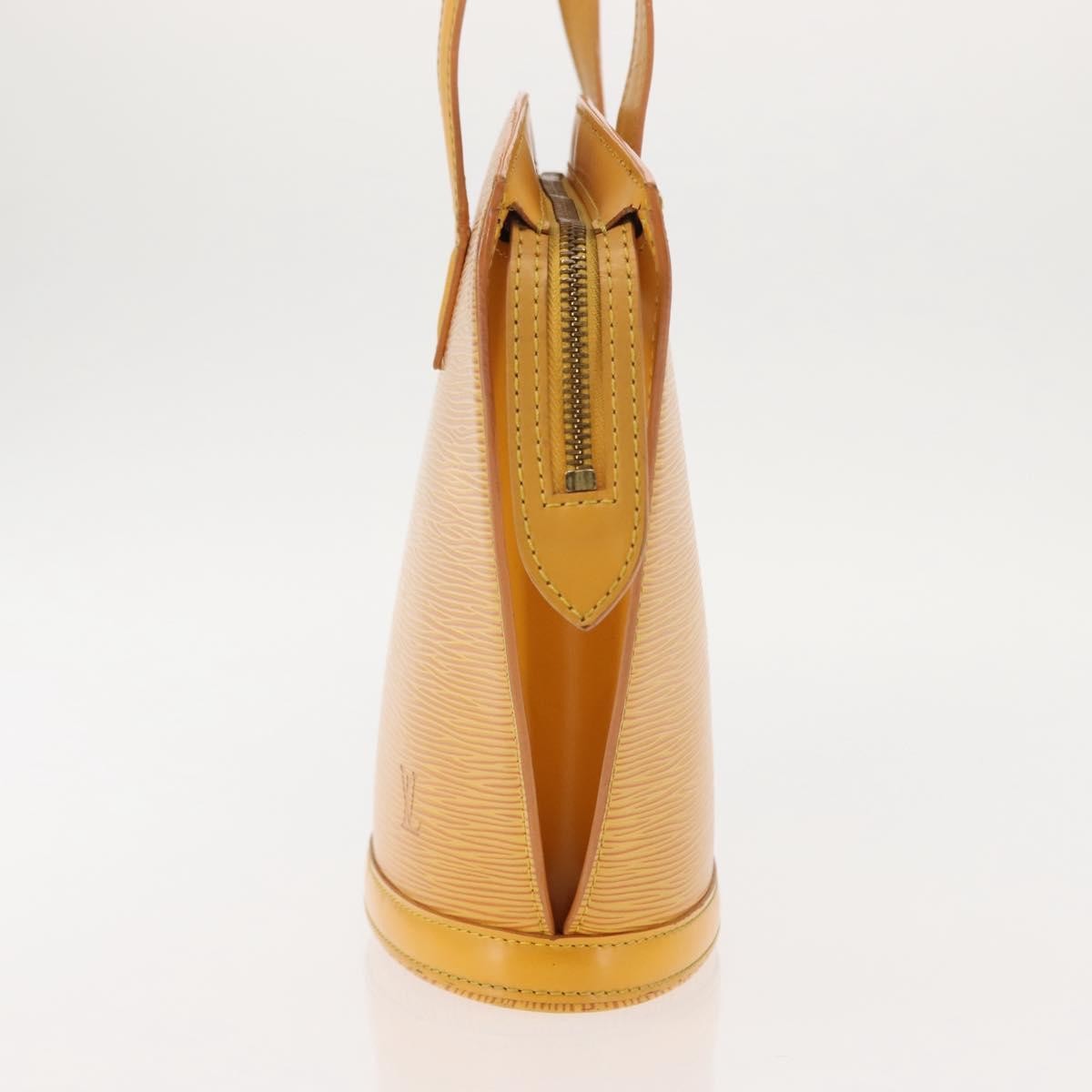 Louis Vuitton Saint Jacques Handbag Epi Leather, YELLOW, LEATHER, Handbag